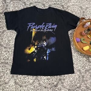 VINTAGE Purple Rain Prince and the Revolution Graphic T-shirt Large